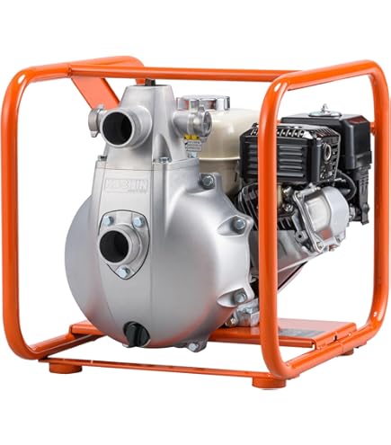 Amazon | 工進(KOSHIN) 4サイクル エンジンポンプ ハイデルスポンプ